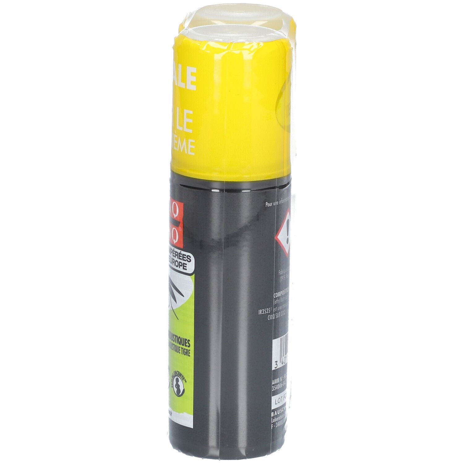 Lot de 2 Spray Zones Temperées Anti-Moustiques 100 ml Cinq sur Cinq