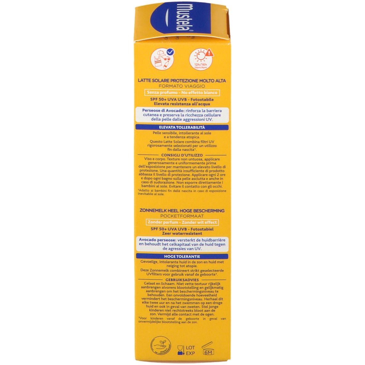 mustela® Lait Solaire très haute protection SPF 50+