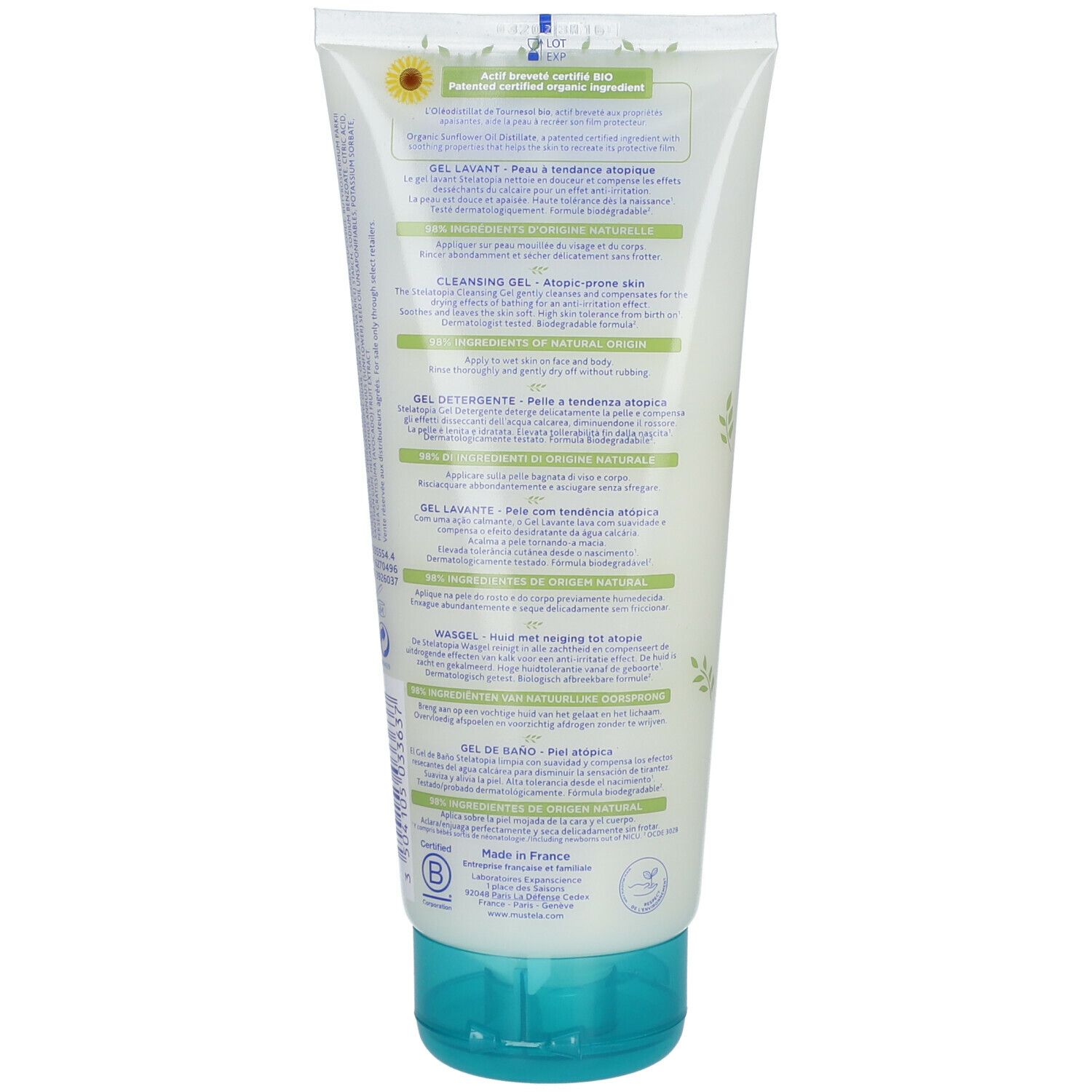 Mustela®  STELATOPIA® Gel lavant