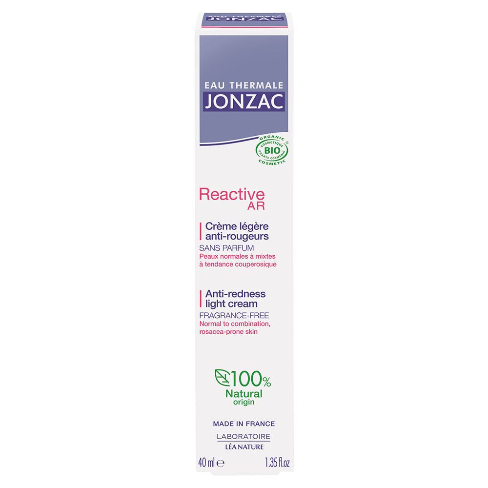 Jonzac Crème Légère Apaisante Anti-Rougeurs Peaux Sensibles Mixtes