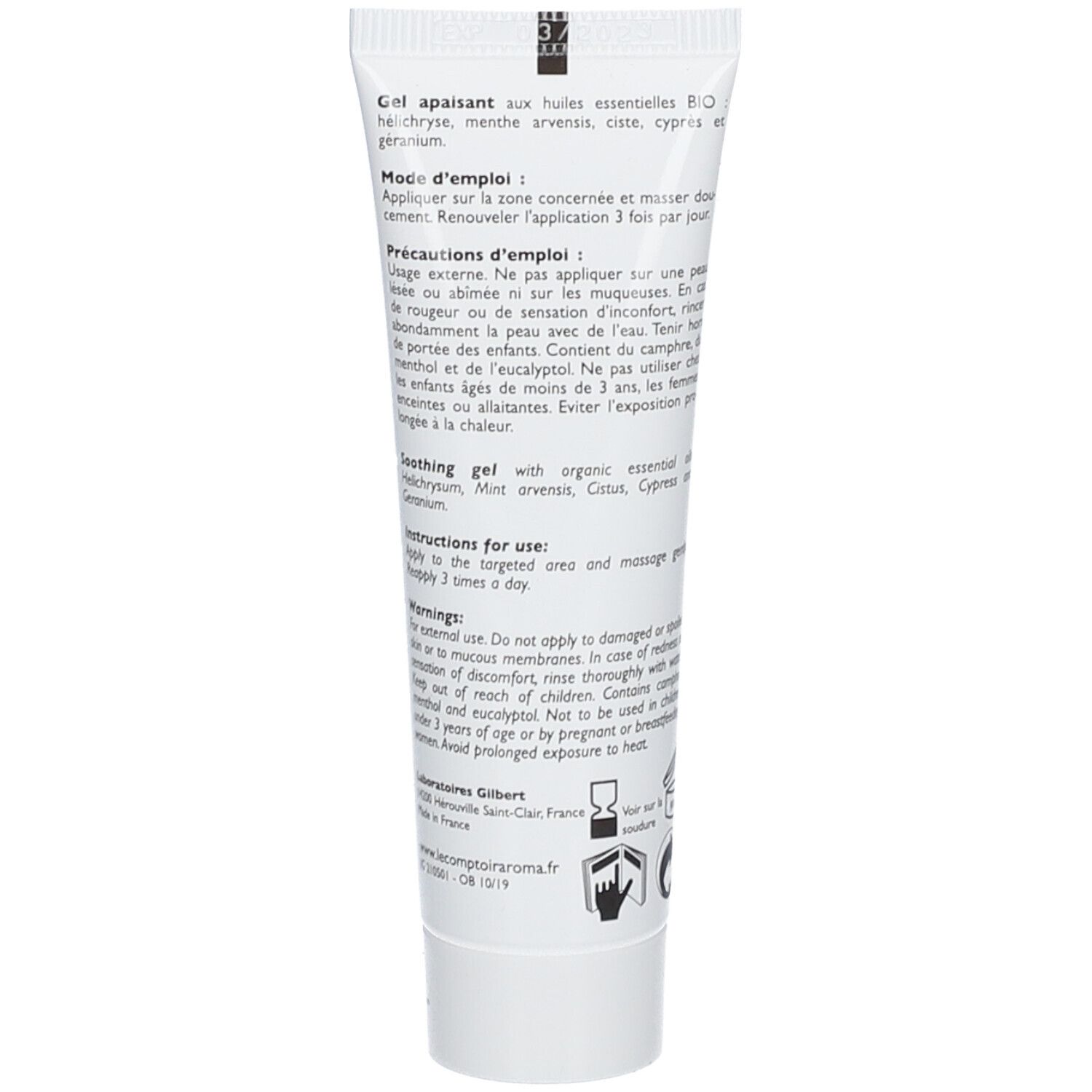Le Comptoir Aroma Gel Topique Apaisant