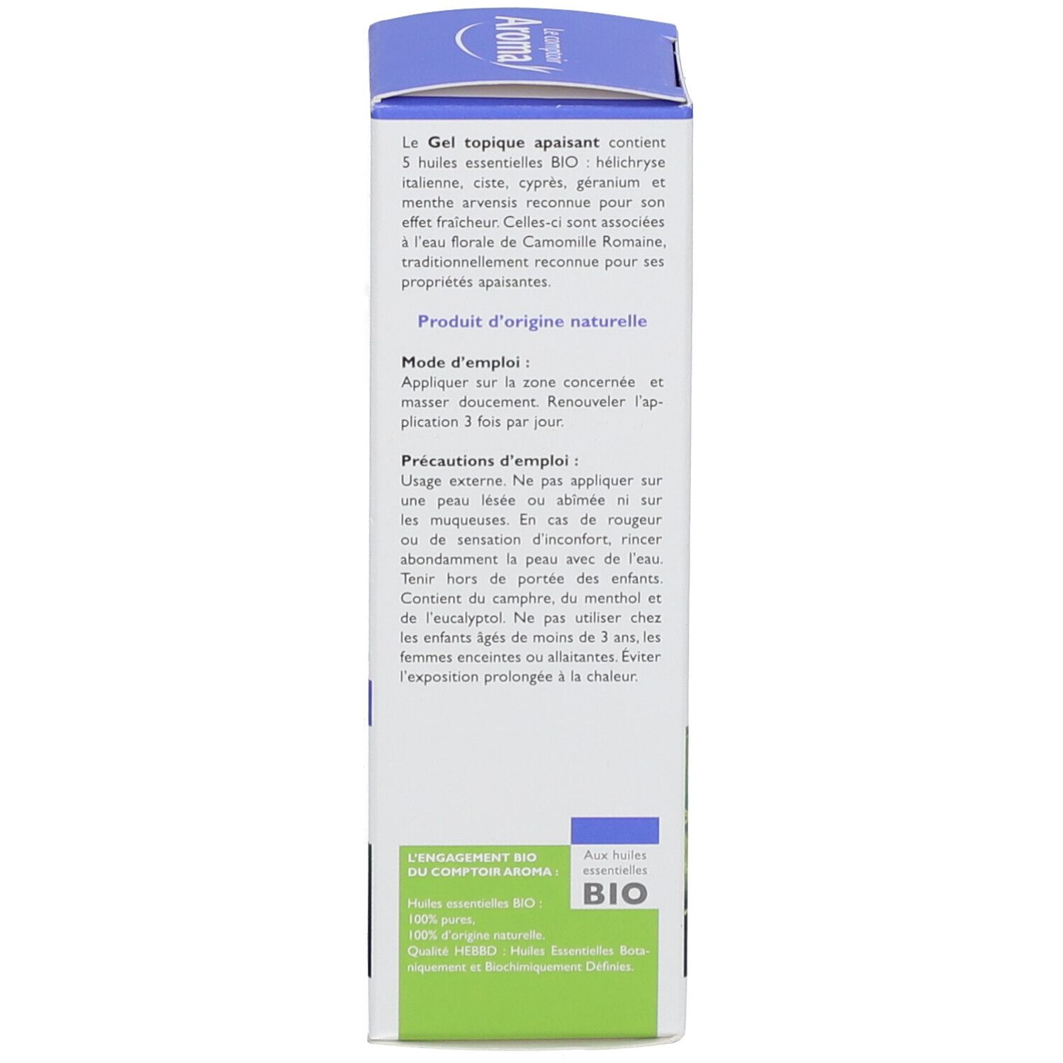 Le Comptoir Aroma Gel Topique Apaisant