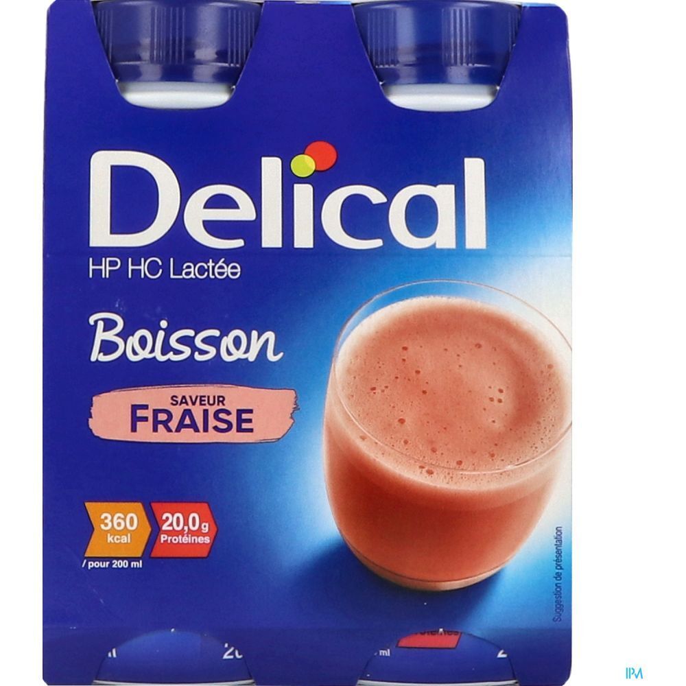 Delical Boisson Lactée HP HC, Denrée alimentaire destinée à des fins médicales spéciales,