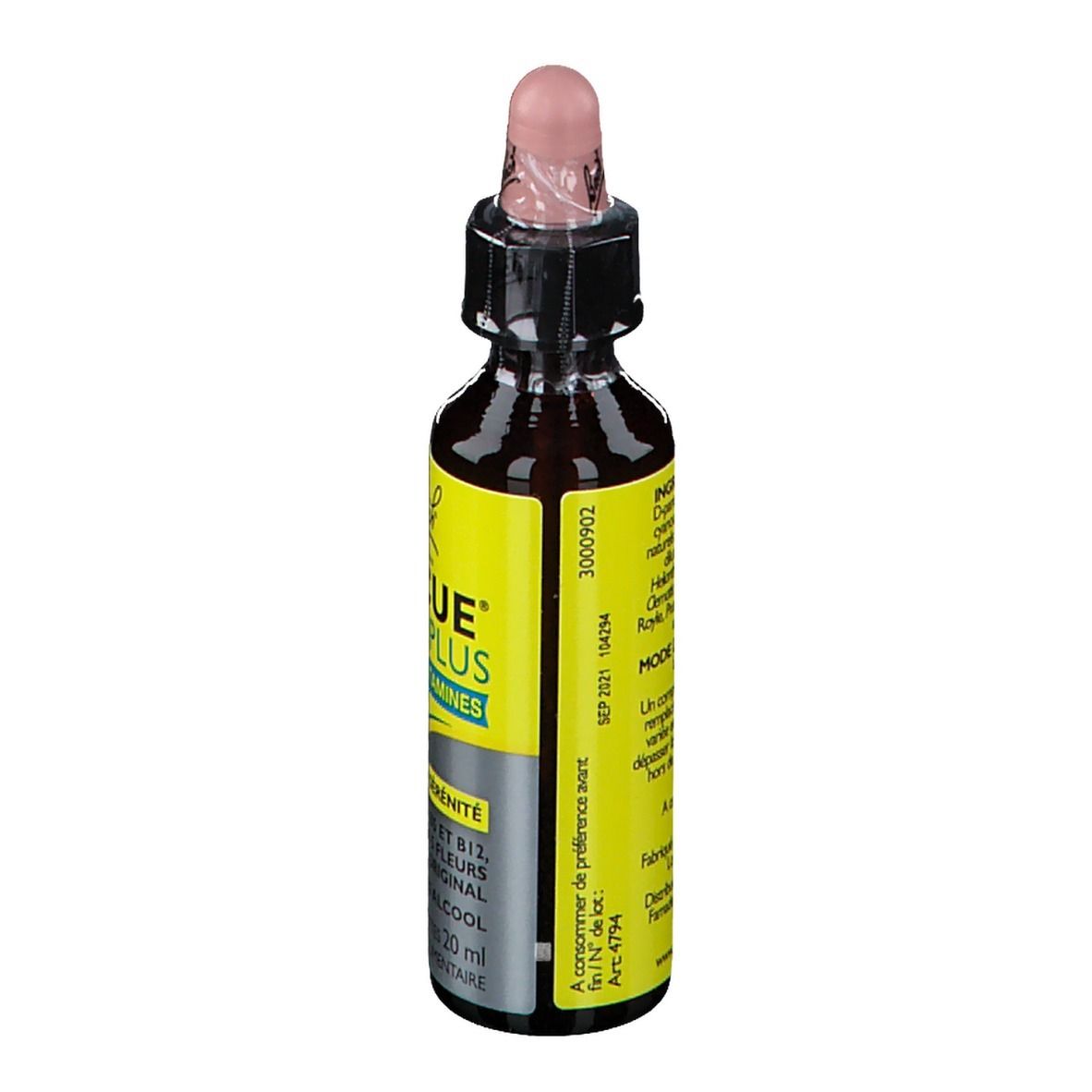 Fleurs de Bach RESCUE® Plus Vitamines Compte-gouttes