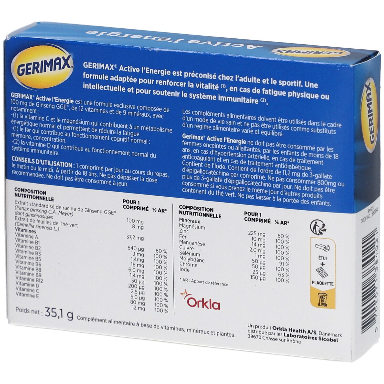 Gerimax Active l'Énergie