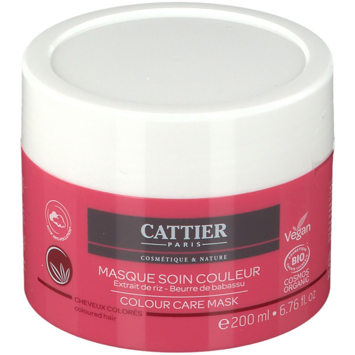 CATTIER Masque Soin Couleur Cheveux Colorés