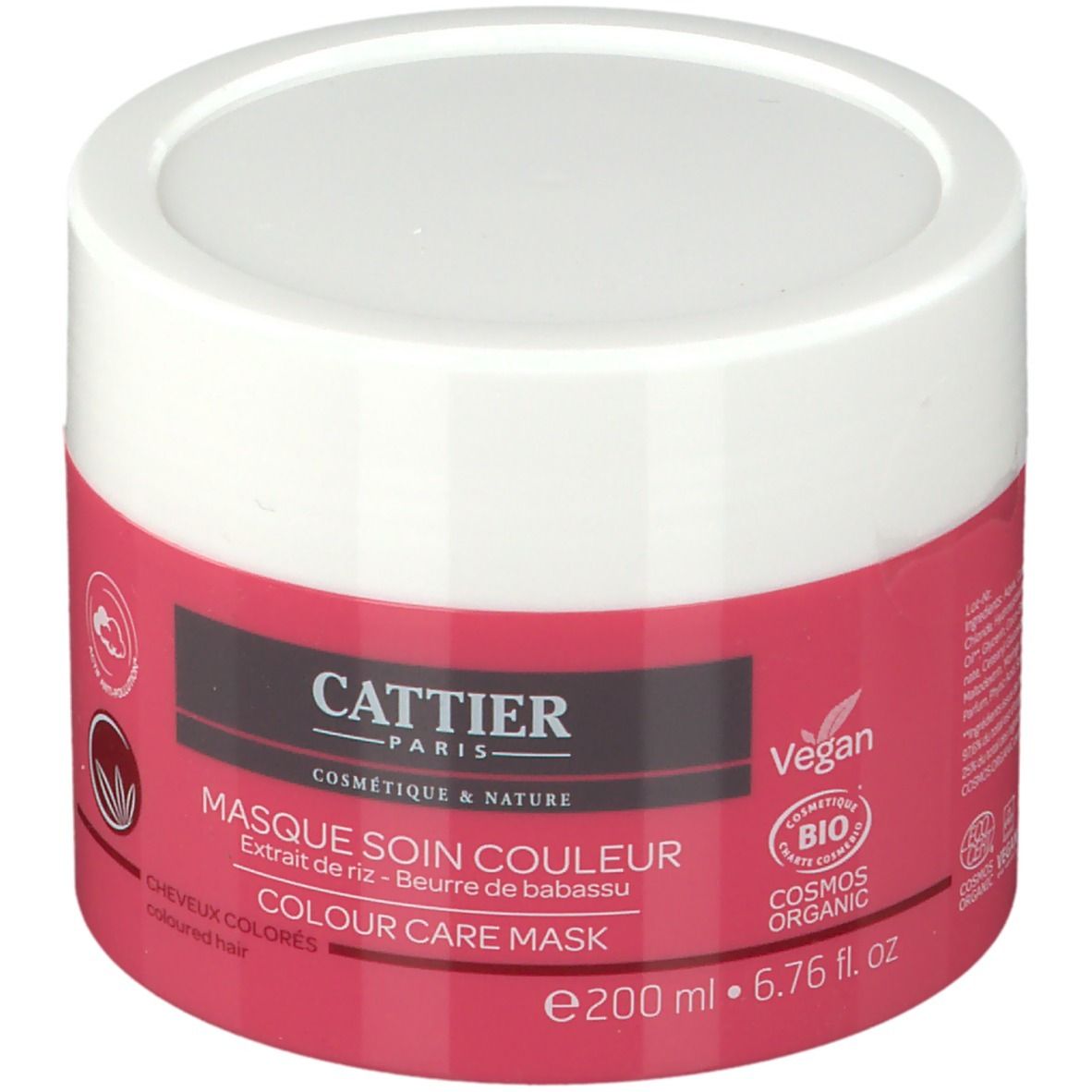 CATTIER Masque Soin Couleur Cheveux Colorés