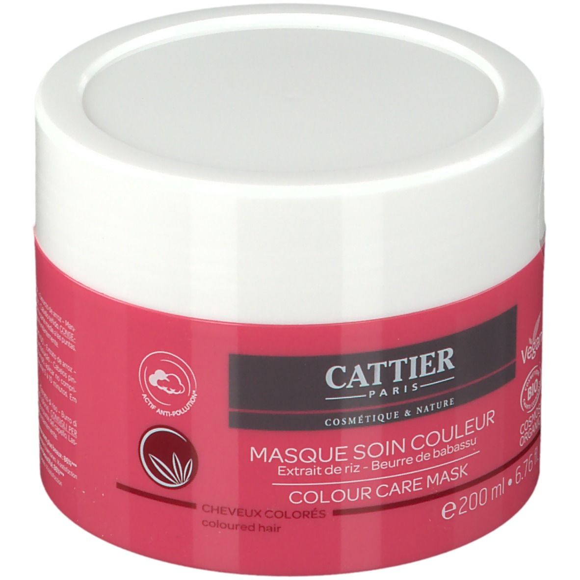 CATTIER Masque Soin Couleur Cheveux Colorés
