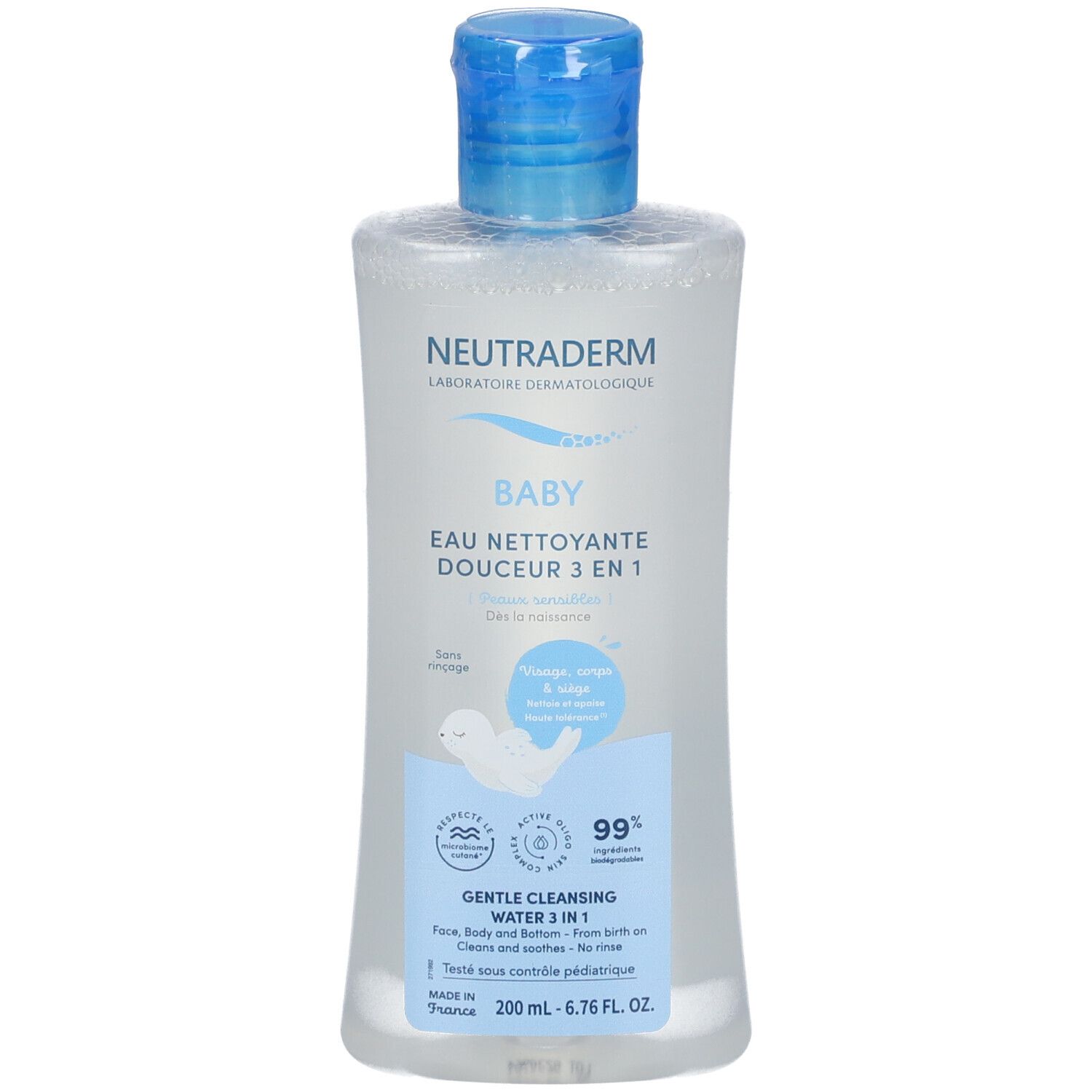 NEUTRADERM Baby Eau nettoyante douceur 3 en 1