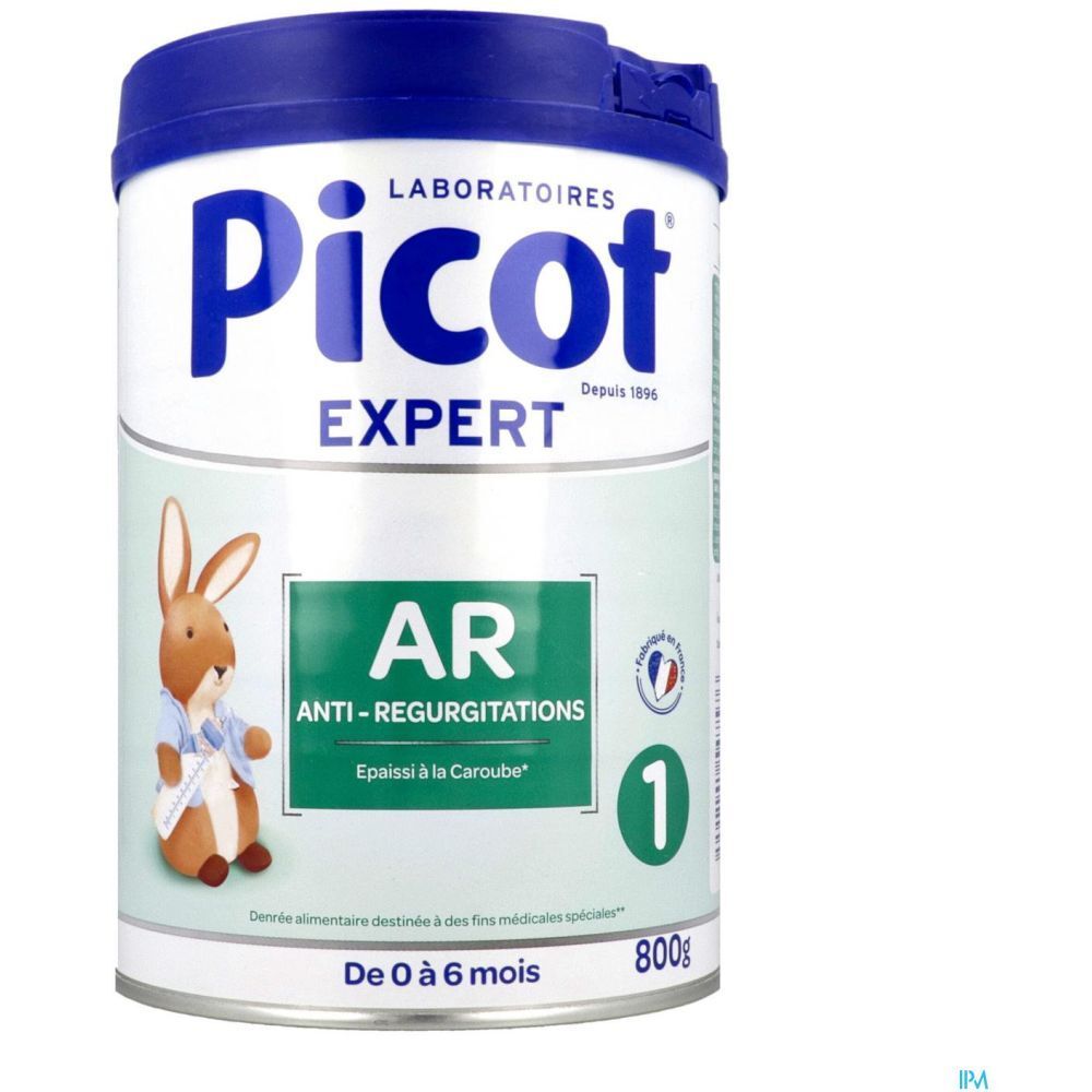 Picot Expert AR 1, Denrée alimentaire destinée à des fins médicales spéciales, bt 800 g