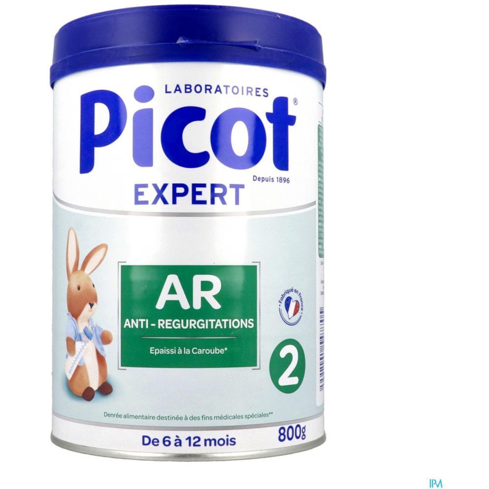 Picot Expert AR 2, Denrée alimentaire destinée à des fins médicales spéciales, bt 800 g
