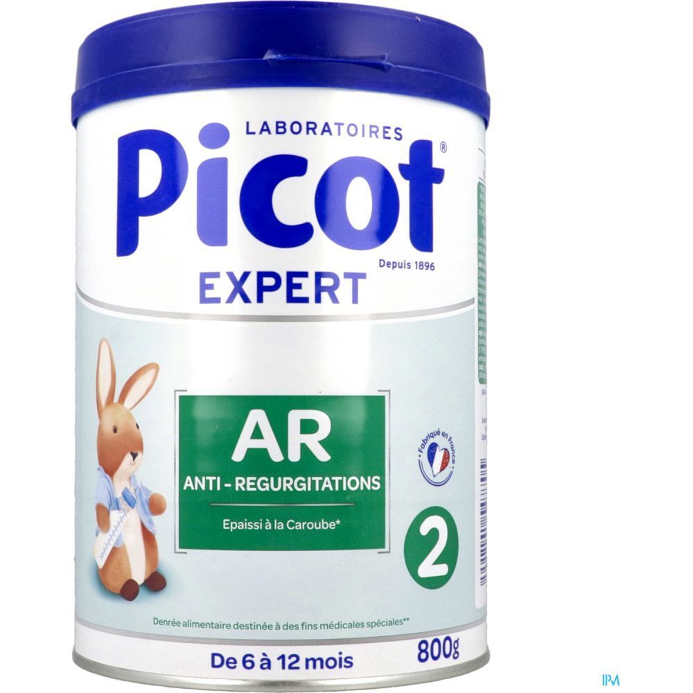 Picot Expert AR 2, Denrée alimentaire destinée à des fins médicales spéciales, bt 800 g