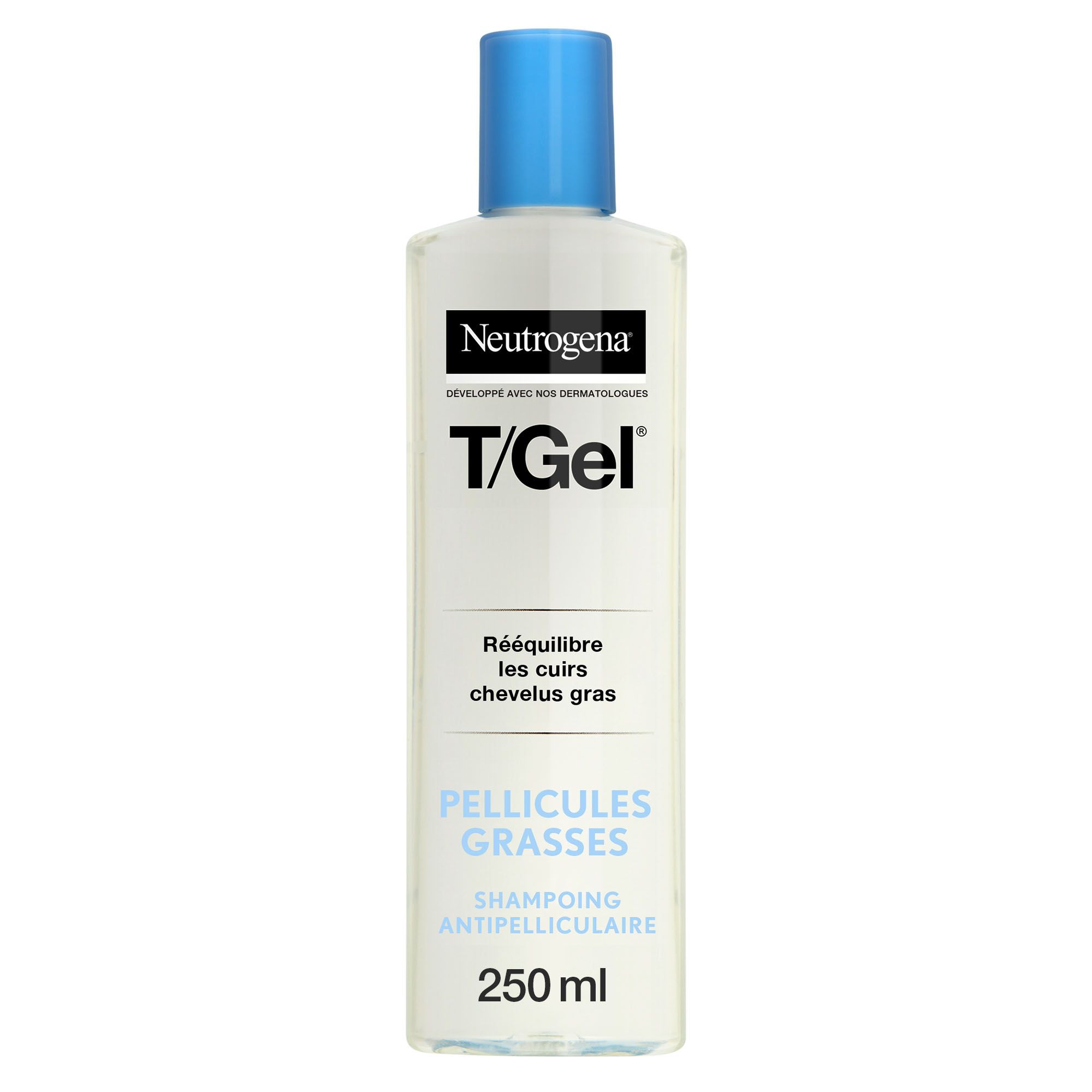 Neutrogena, T/Gel, Shampoing Pellicules Grasses 250 ml