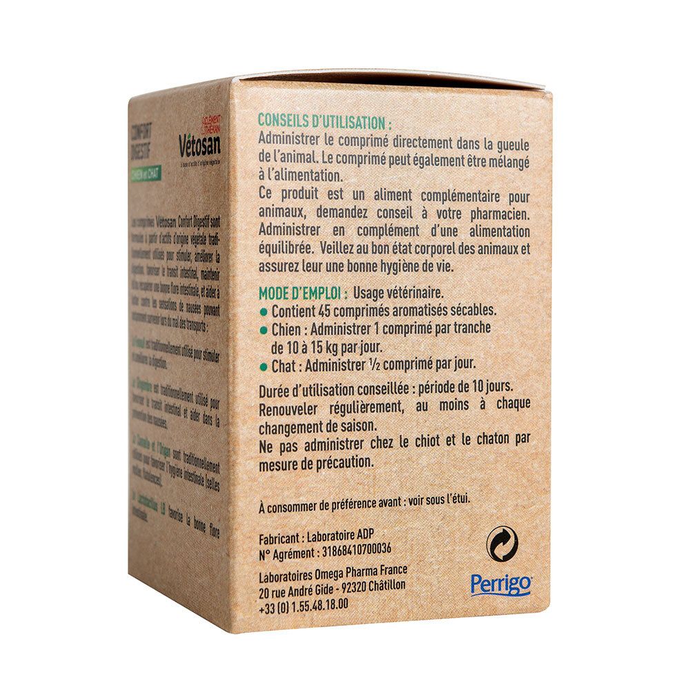 Boîte en carton avec informations produit. Conseils d'utilisation et détails du fabricant.