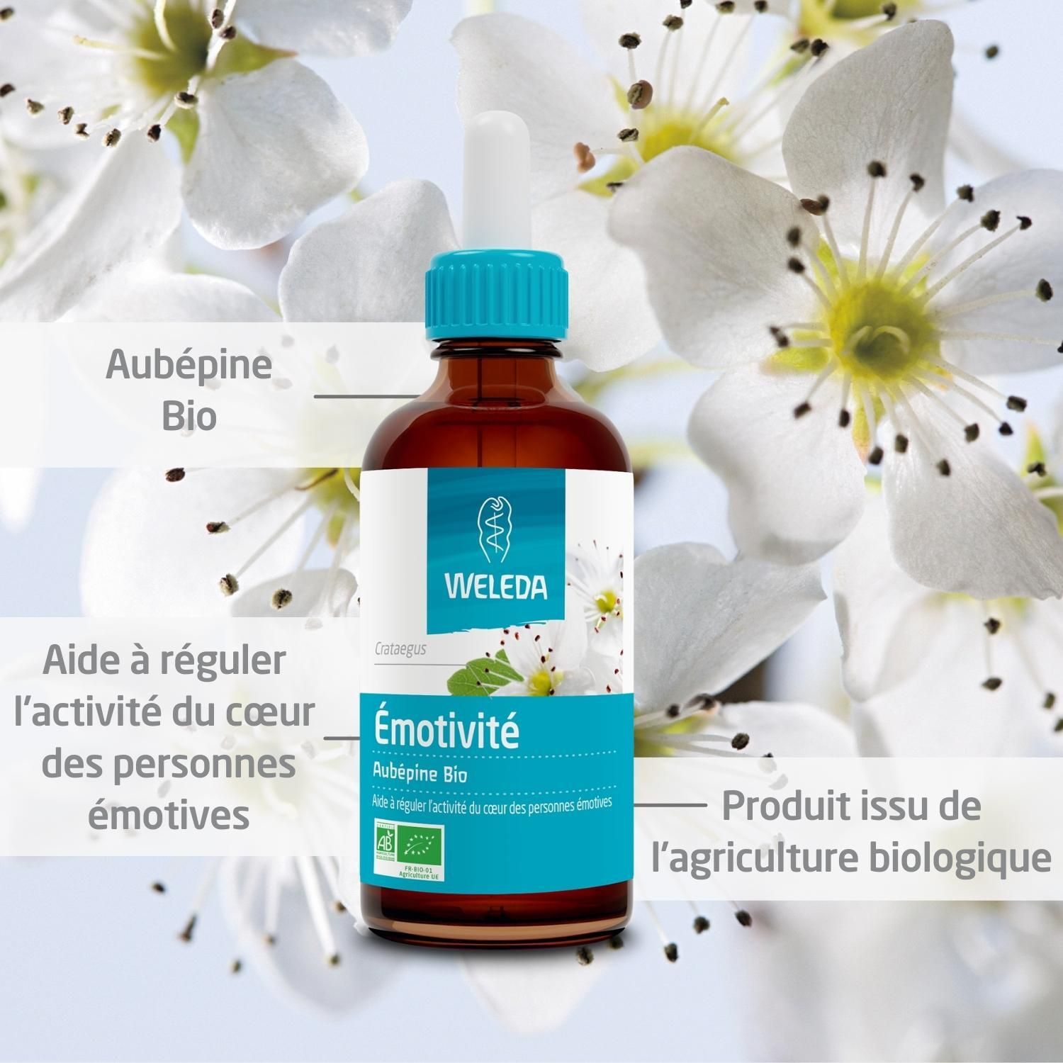 WELEDA EPB® Aubépine Bio Émotivité