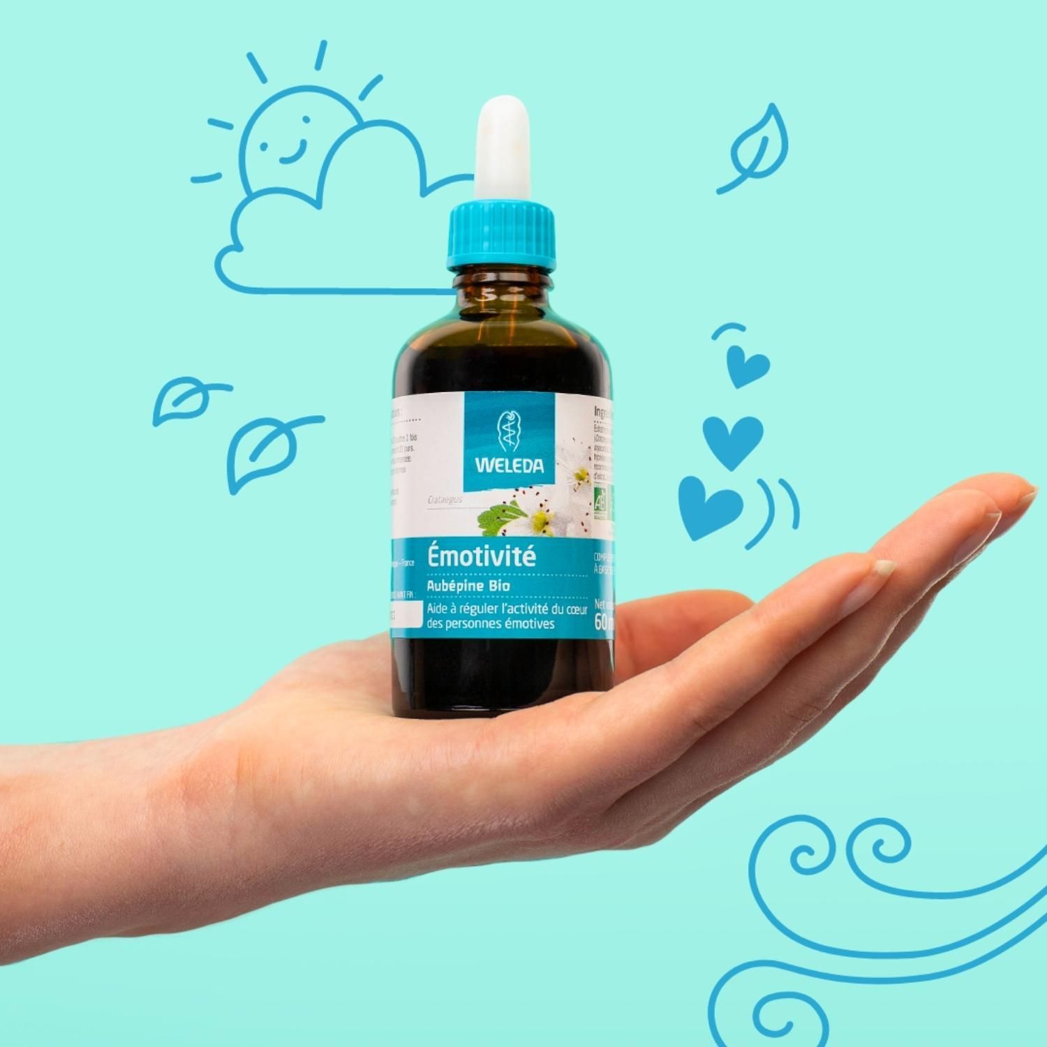 WELEDA EPB® Aubépine Bio Émotivité