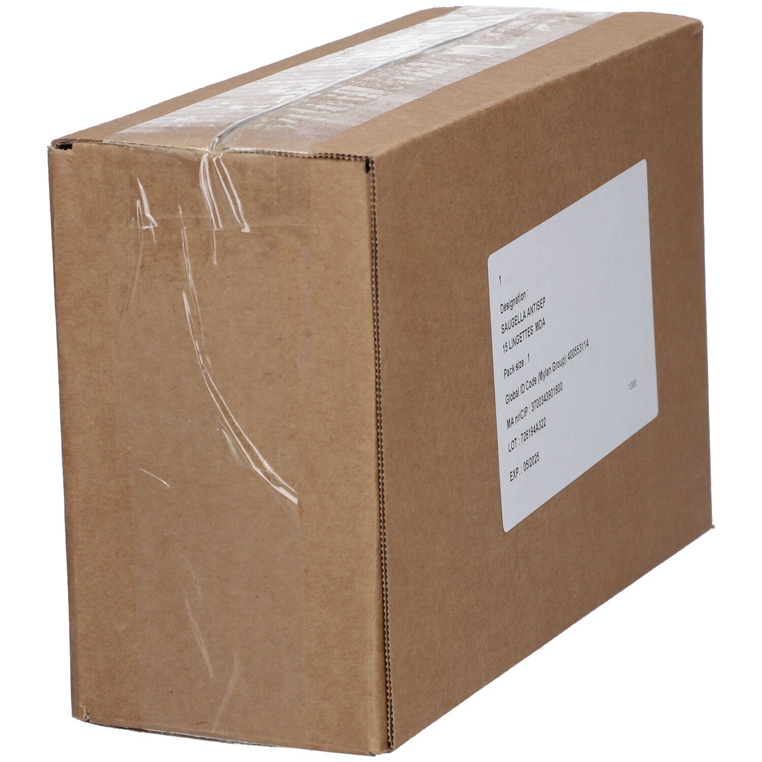 SAUGELLA Antiseptique Naturel Ligne Verte Lingettes Intimes nettoyantes