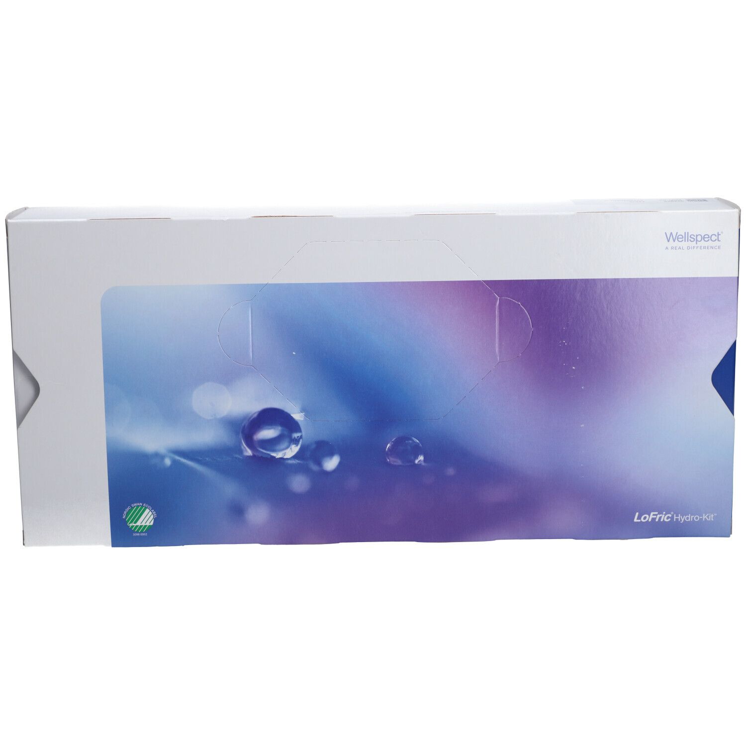 LOFRIC Hydro - Kit, Set de sondage urinaire intermittent autolubrifié, type Nélaton CH12