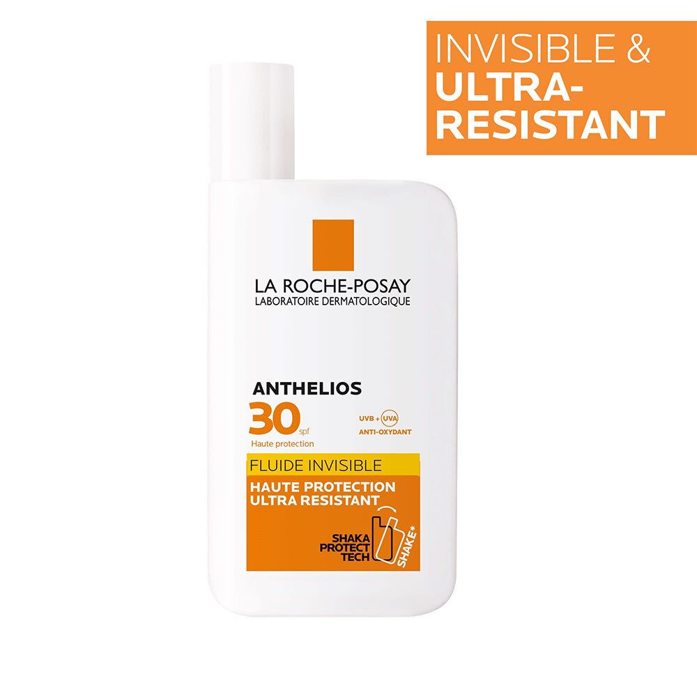 LA ROCHE POSAY ANTHELIOS Crème Solaire Fluide Invisible SPF 30 Avec Parfum