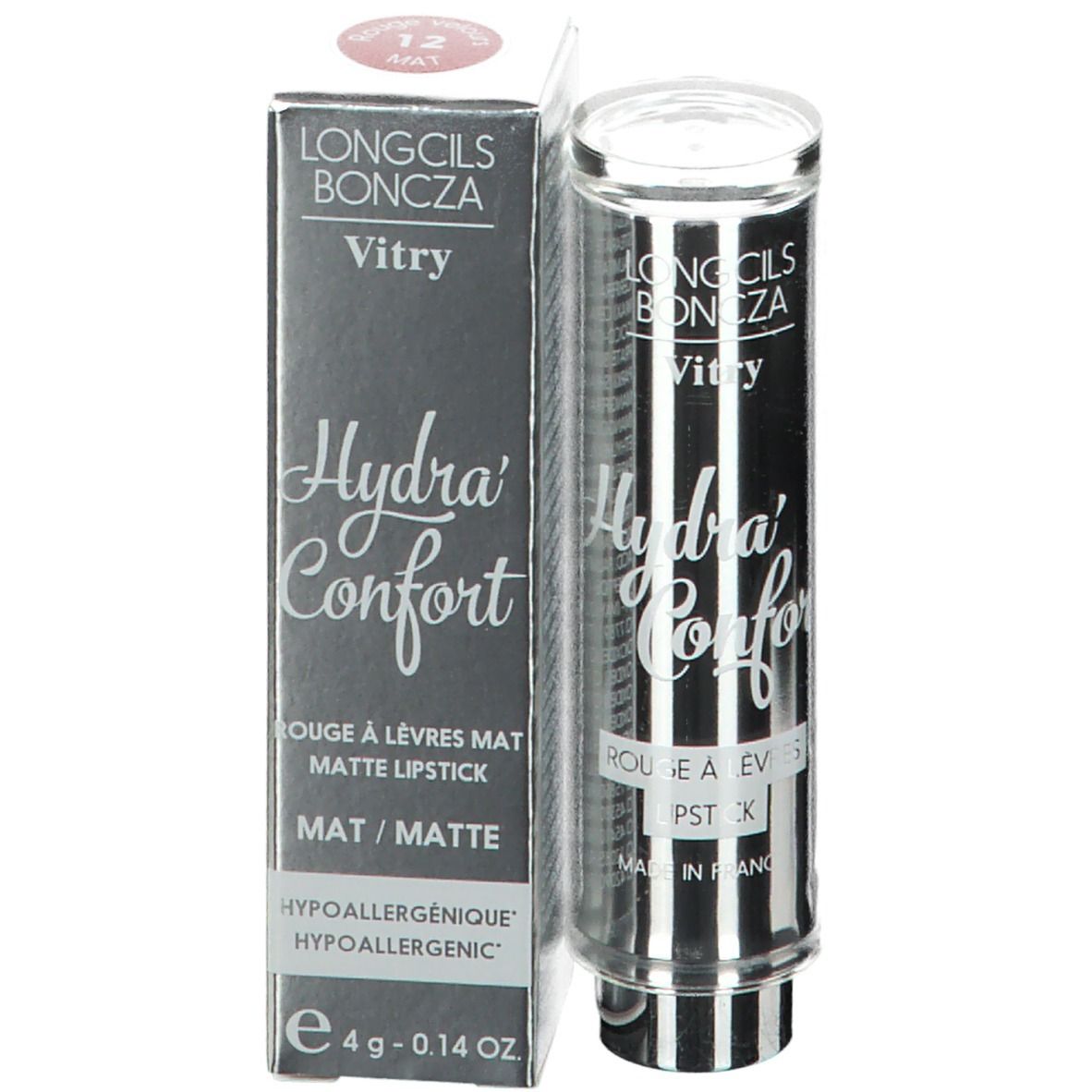 Vitry Longcils Hydra’confort Rouge à Lèvres Mat - Rouge Velours mat N°12