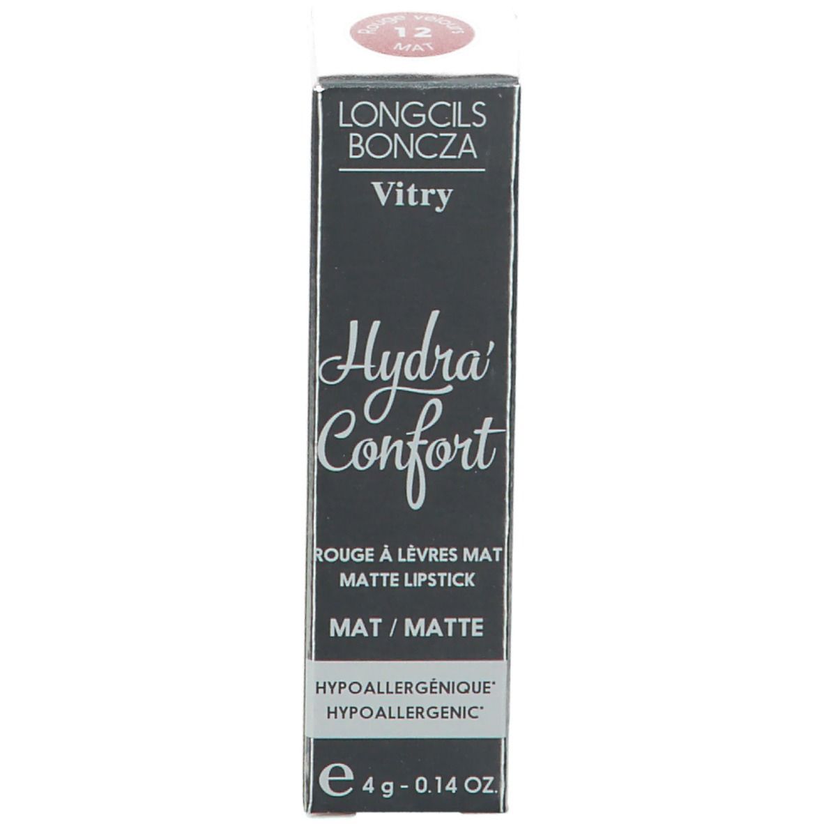 Vitry Longcils Hydra’confort Rouge à Lèvres Mat - Rouge Velours mat N°12