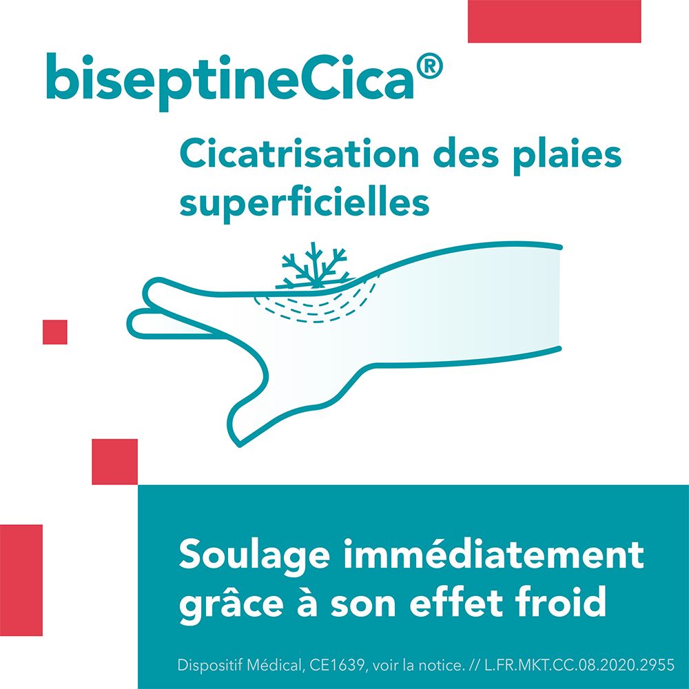 biseptineCica® Cicatrisation des Plaies Superficielles