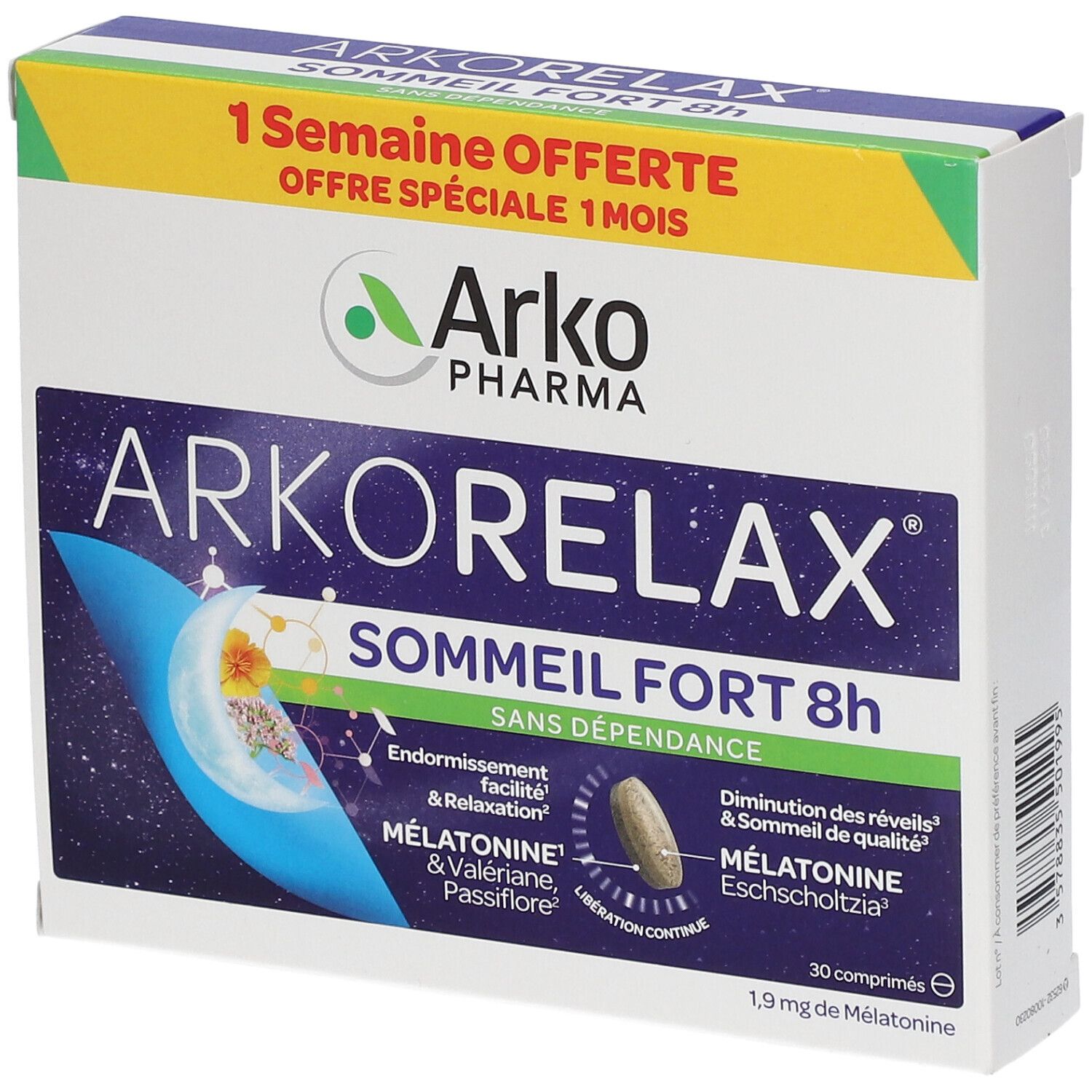 Arkopharma Arkorelax® Sommeil Fort 8H