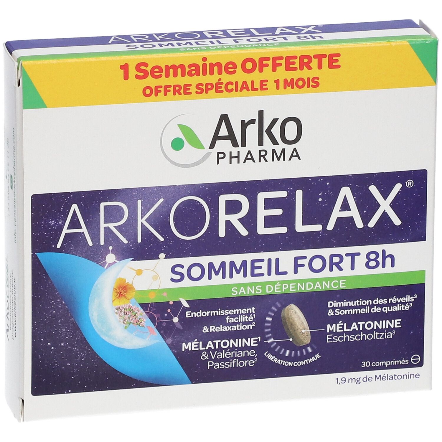 Arkopharma Arkorelax® Sommeil Fort 8H