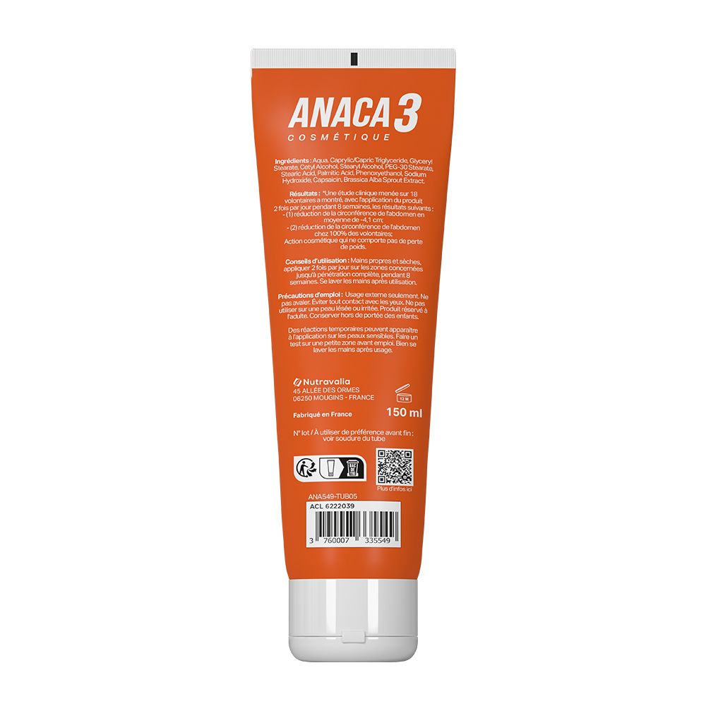 ANACA3 Crème Minceur Spécial Ventre