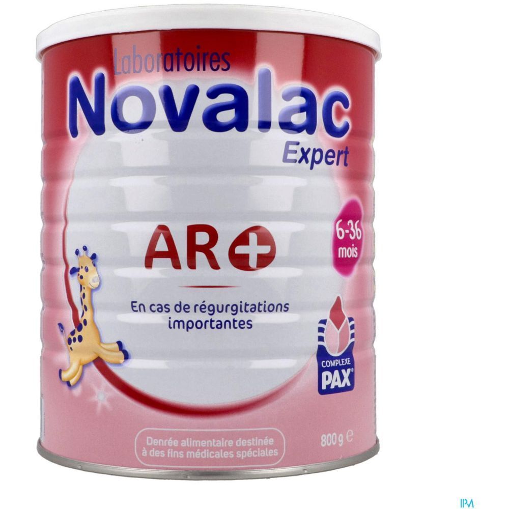 Novalac Expert AR+ 6-36 mois, Denrée alimentaire destinée à des fins médicales spéciales,