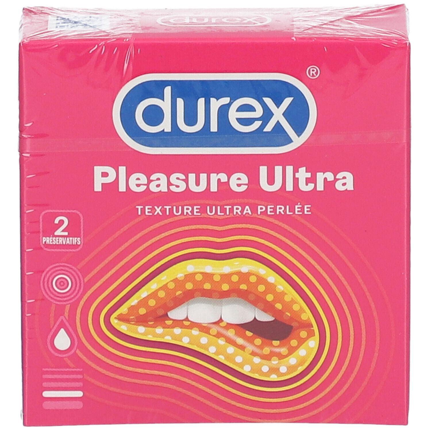 durex® Pleasure Ultra Préservatifs 2x