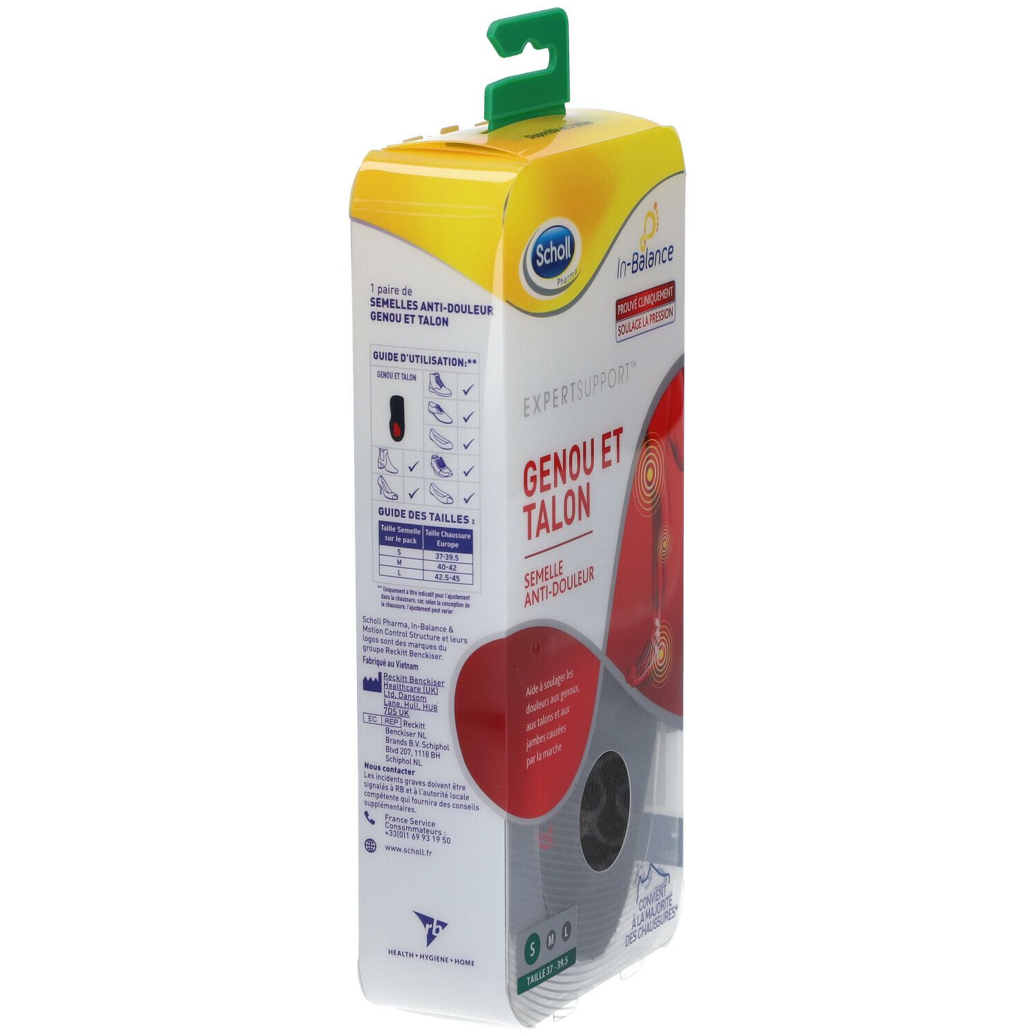 Semelle scholl outlet talon et genoux