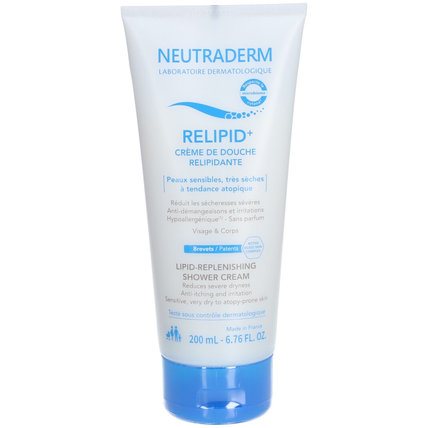 Neutradem Relipid + Crème de douche relipidante