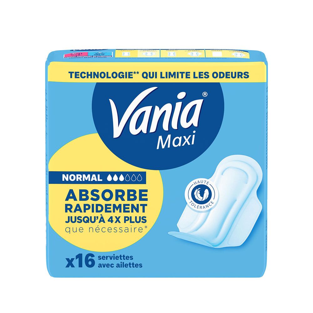 Vania Maxi Confort Serviettes Normal +