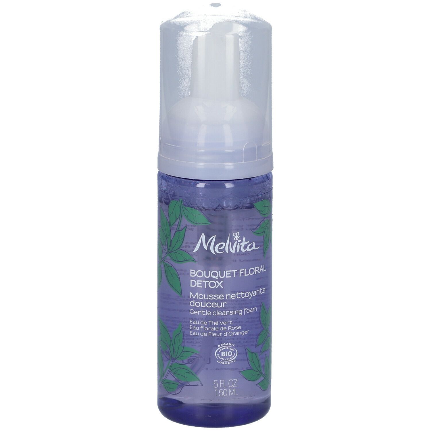 Melvita ​Bouquet Floral Detox - Mousse Nettoyante Douceur