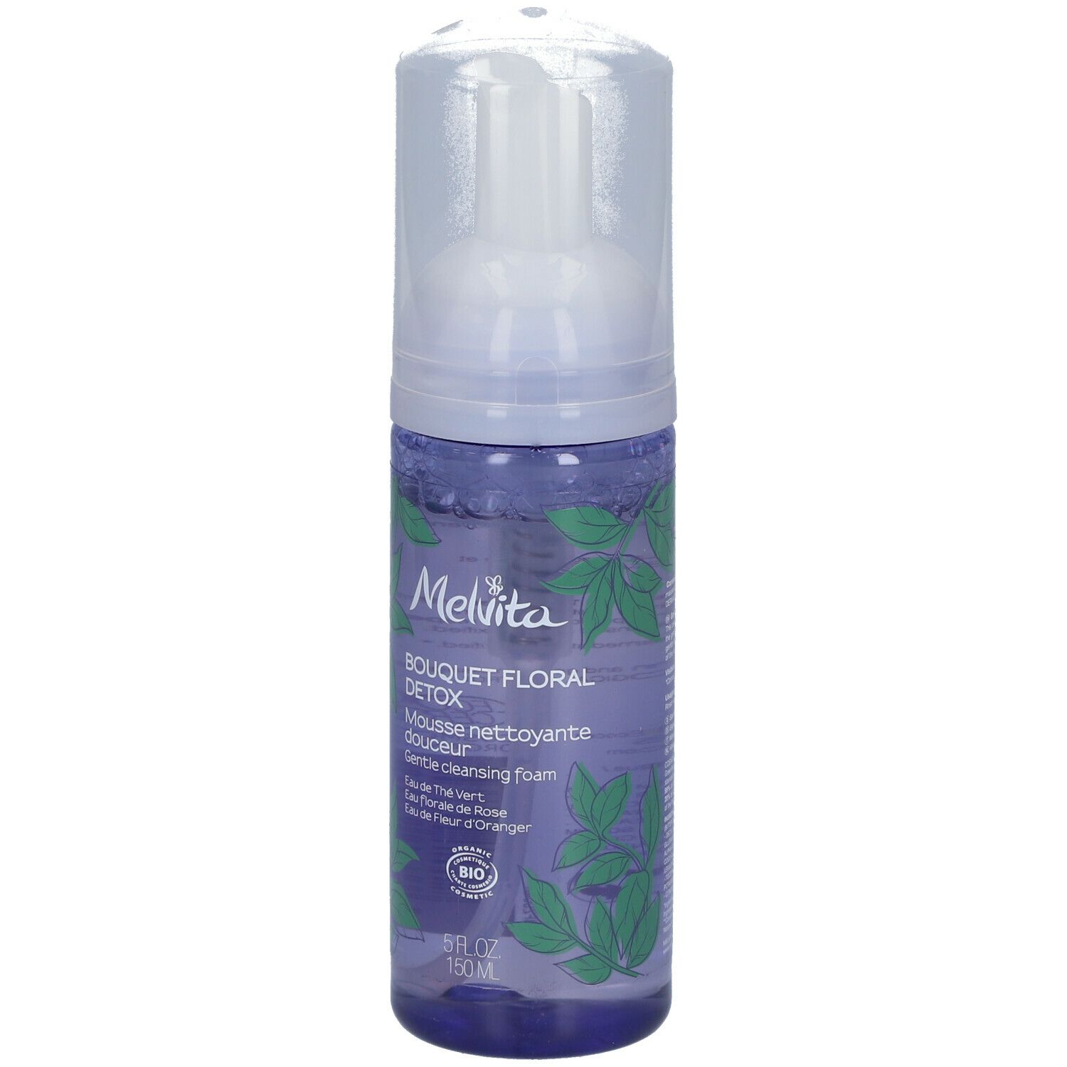 Melvita ​Bouquet Floral Detox - Mousse Nettoyante Douceur