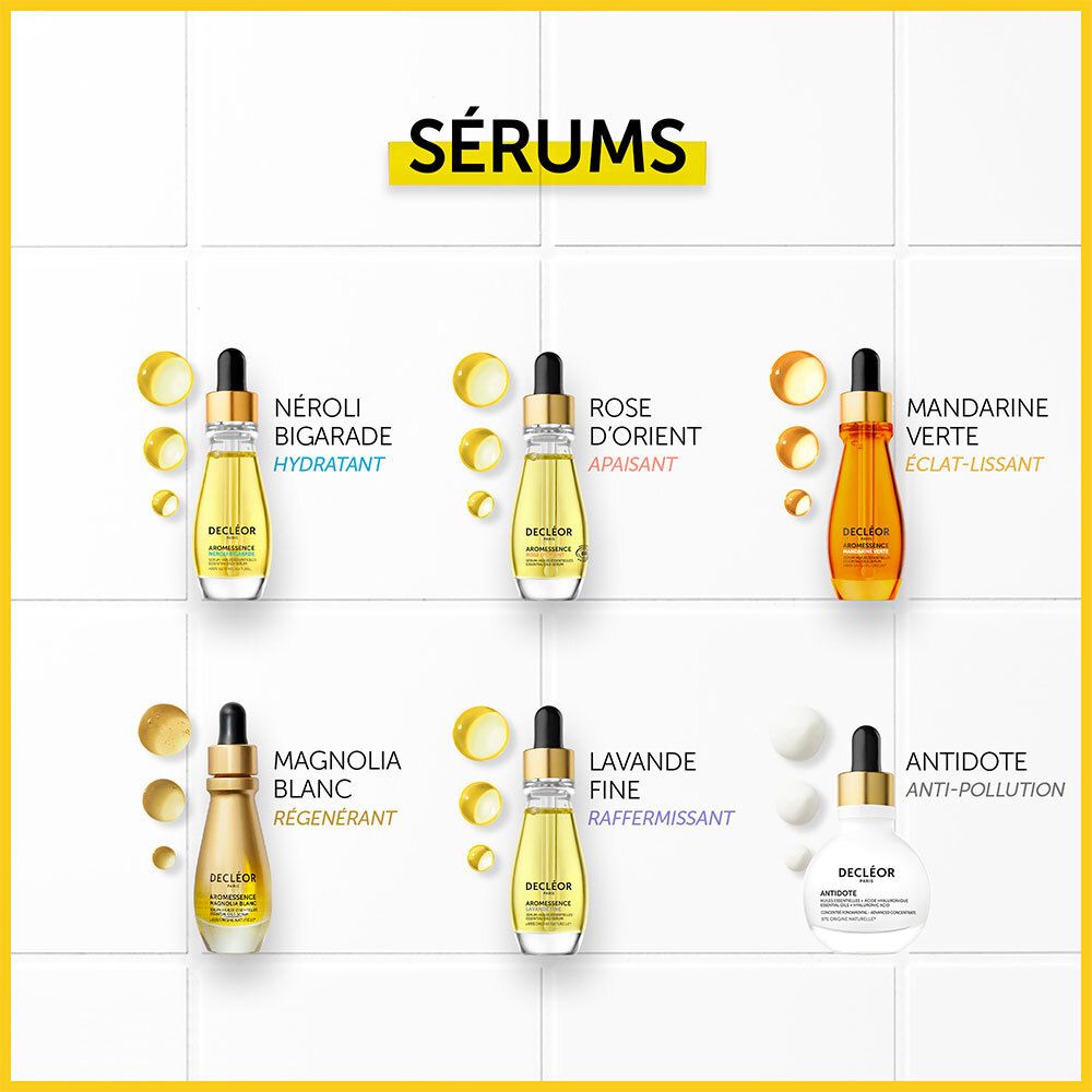 Decléor Aromessence Rose d'Orient Sérum Huiles Essentielles 15ml