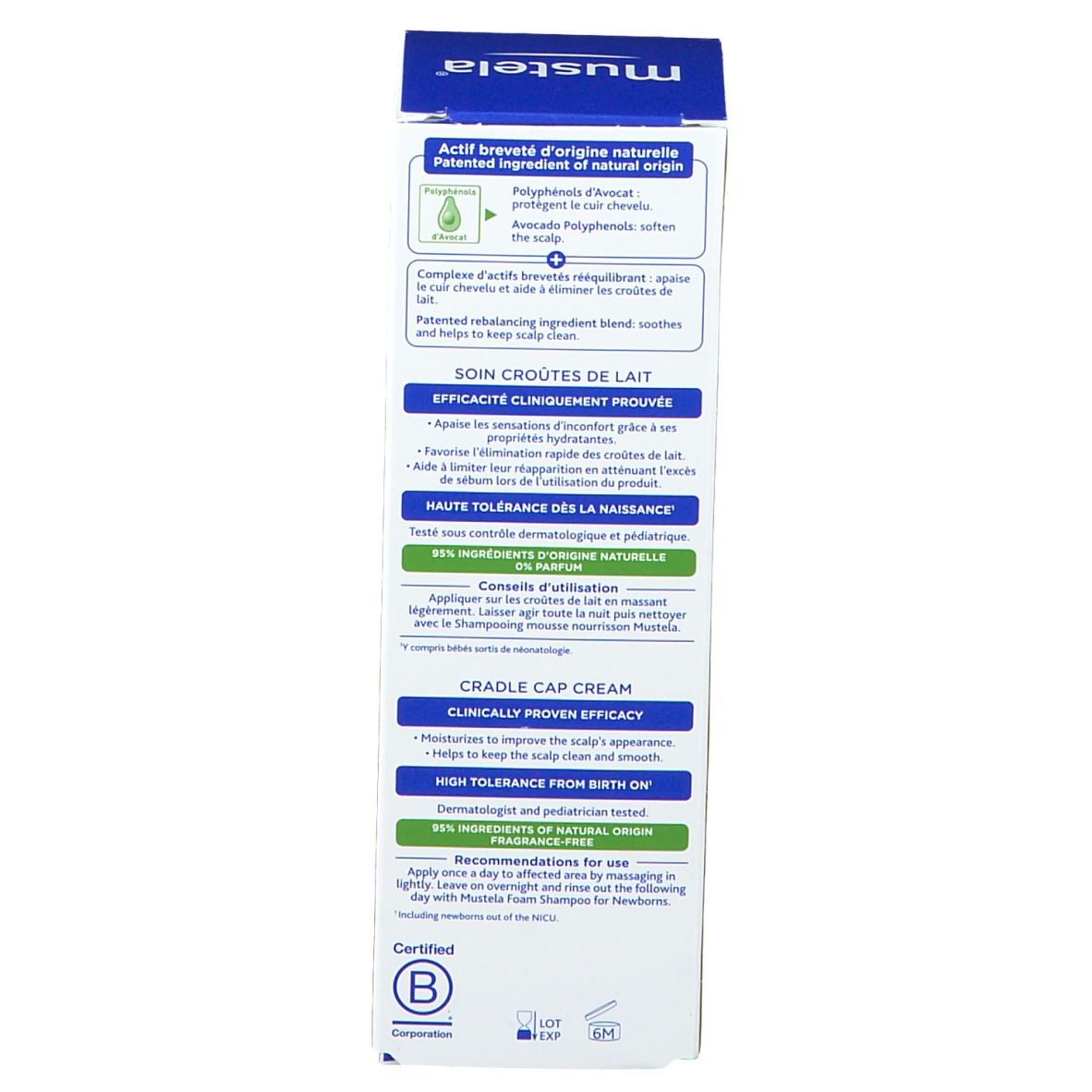 mustela® Bébé Enfant Soin Croûtes de Lait