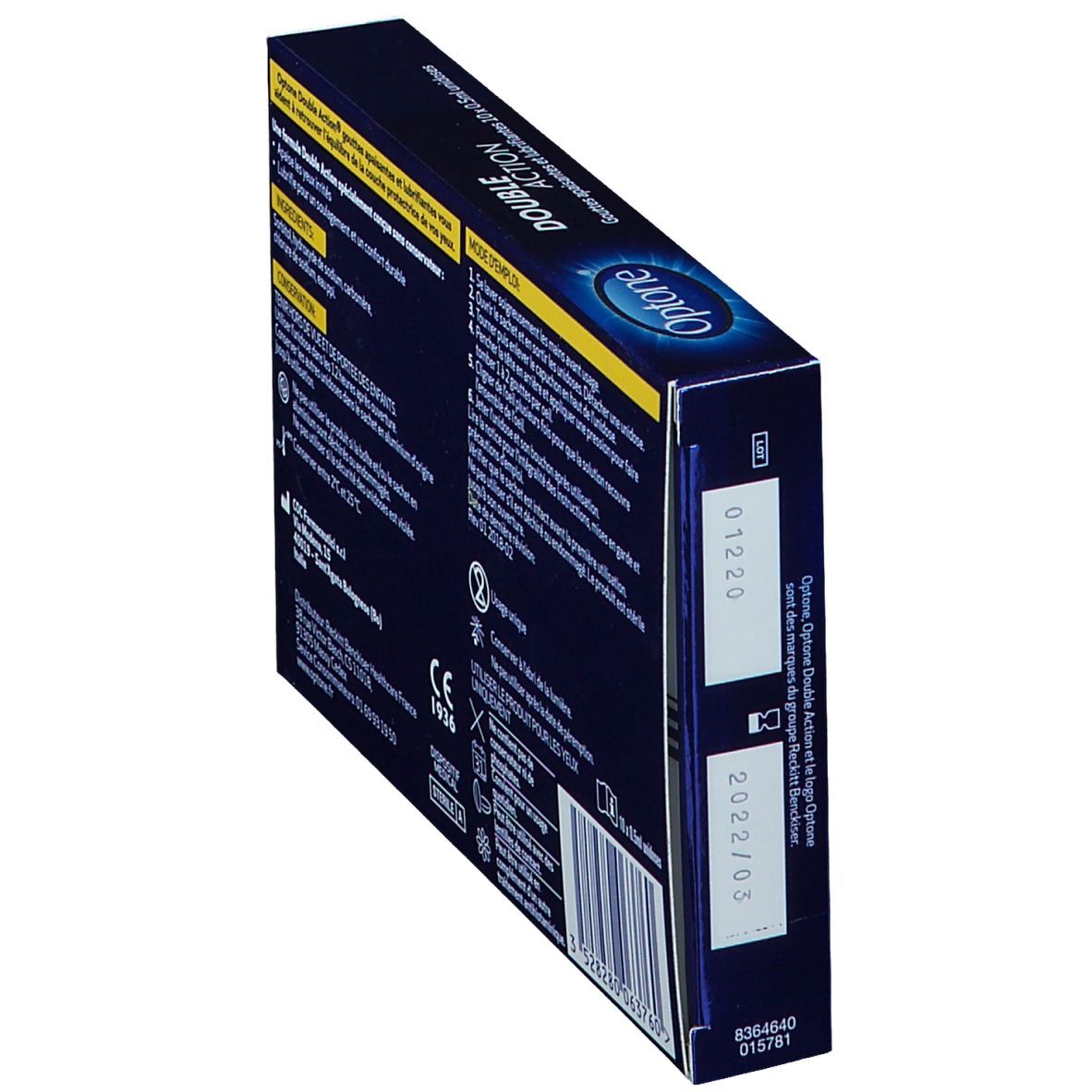 Optone Double Action gouttes apaisantes et lubrifiantes