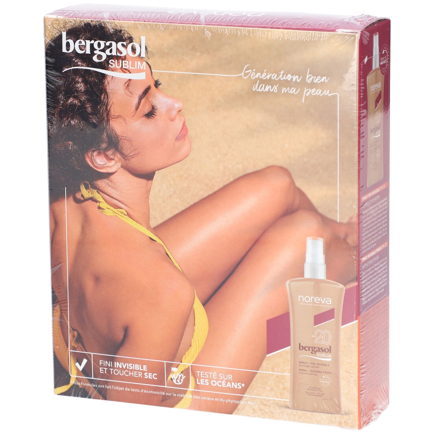 Noreva - Bergasol Sublim Spray Invisible SPF20 + Lait Après-Soleil Expert