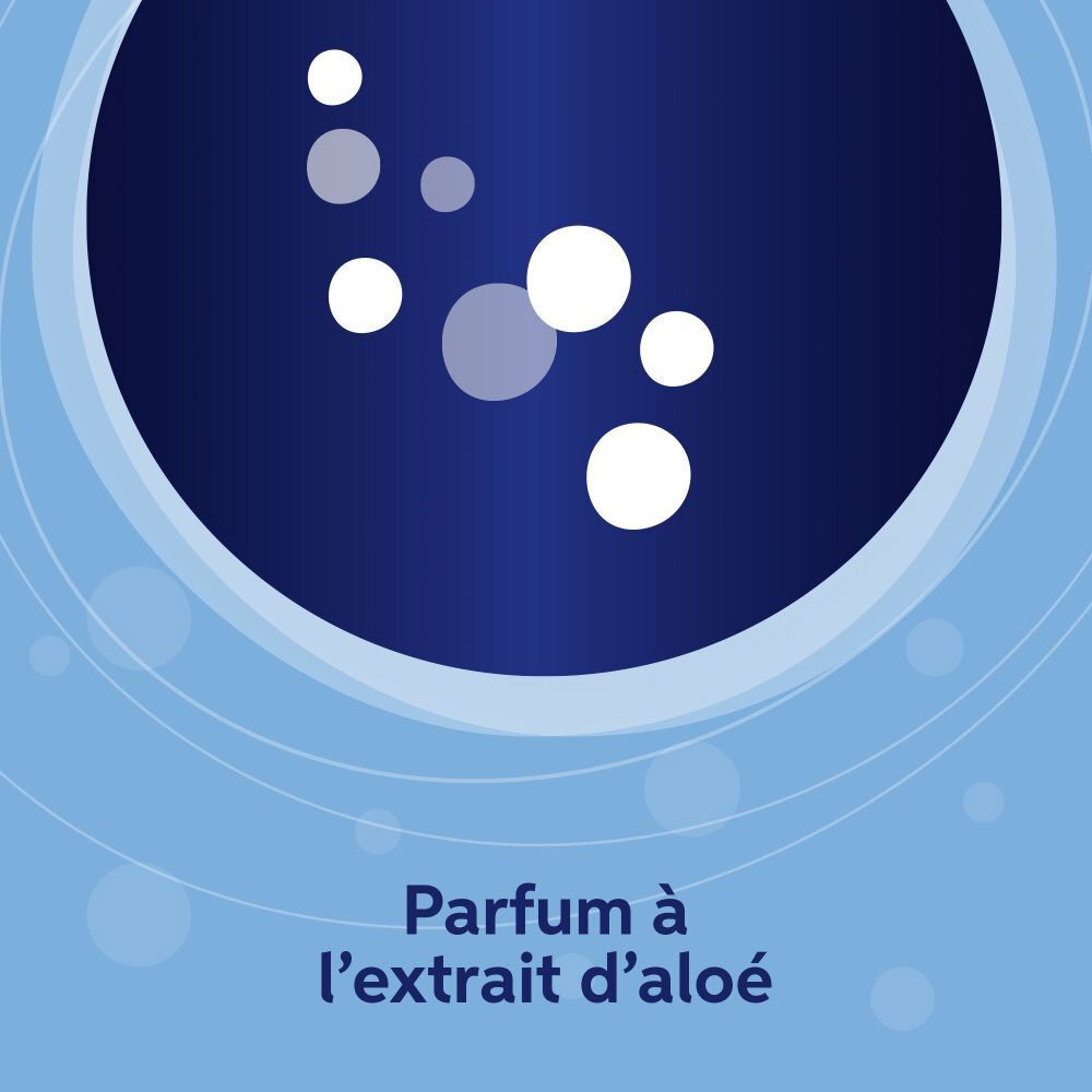 Représentation abstraite de bulles symbolisant le parfum d'aloe vera Vania Protection.