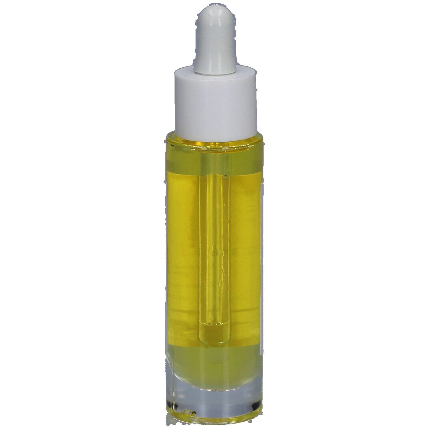 Flacon de sérum avec pipette. Inscription : minima[liste]. Sérum jour et nuit peaux matures. Anti-âge.