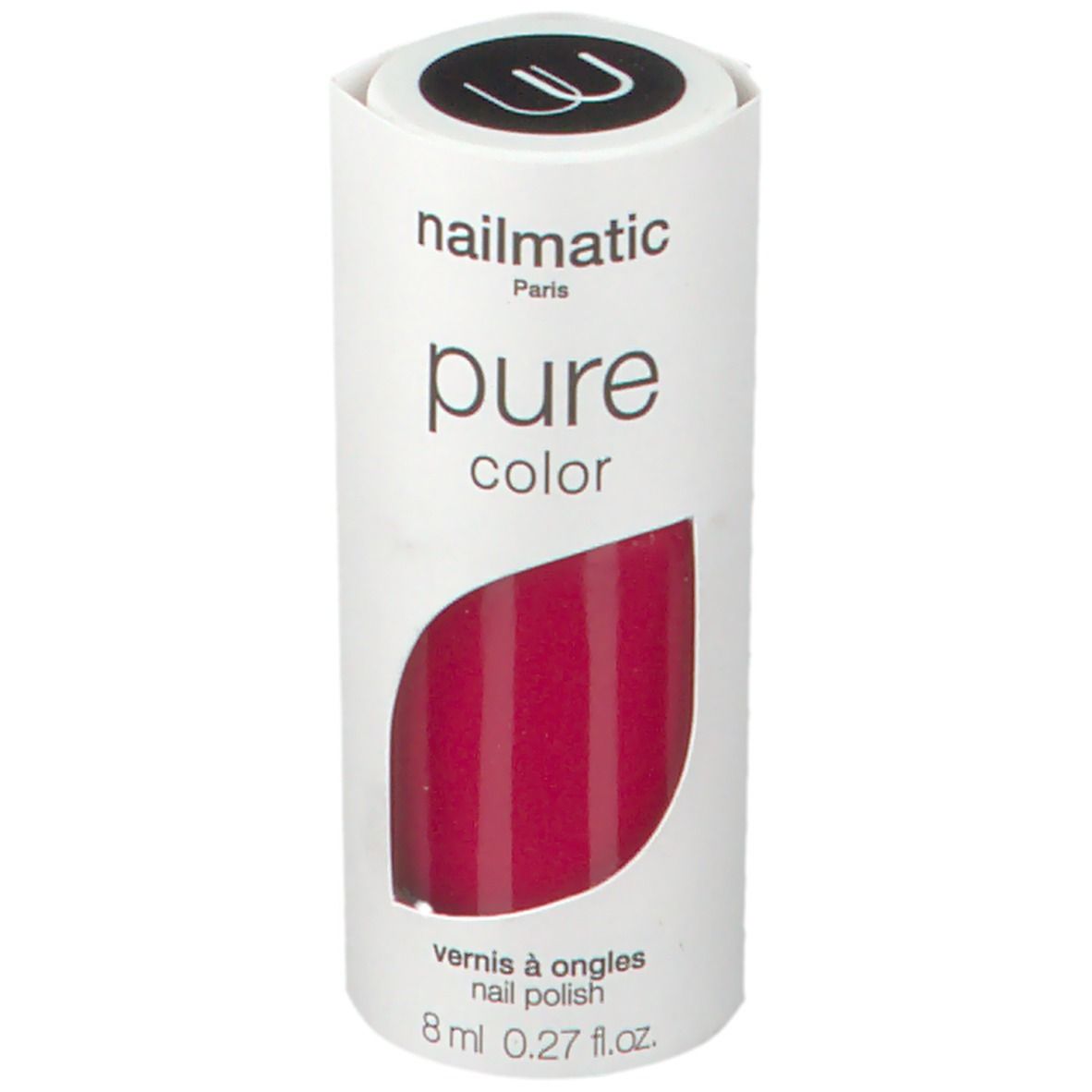 Nailmatic PURE color Vernis à ongles biosourcé - framboise intense – Paloma