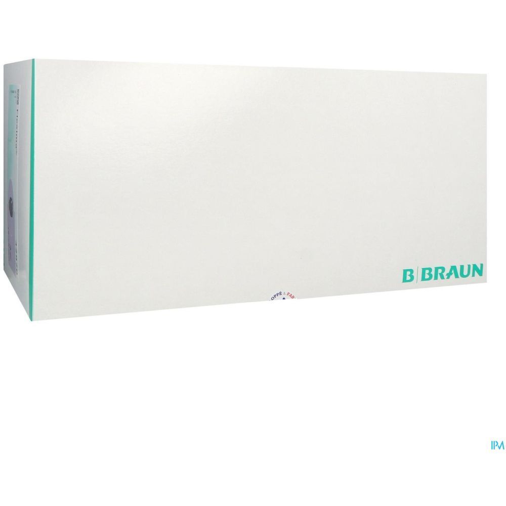 Emballage produit blanc avec logo B. Braun.