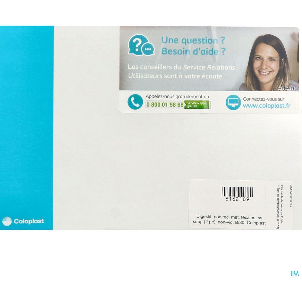 SENSURA mio FLEX POCHE ferméé Maxi - Poche fermée système 2 pièces, couplage adhésif 50mm