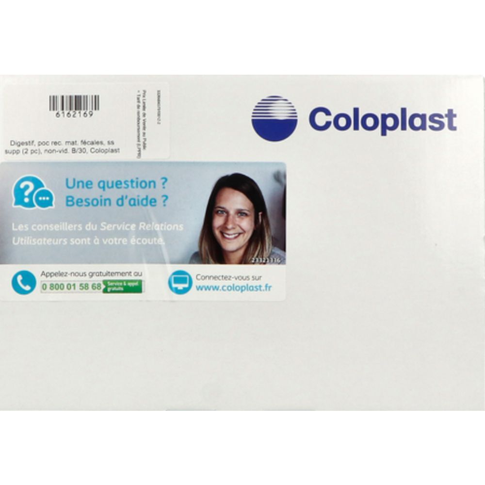 ALTERNA PLUS SYSTÈME 2 PIÈCES FERMÉE - Poche Maxi fermée, filtre intégré, système 2 pièces