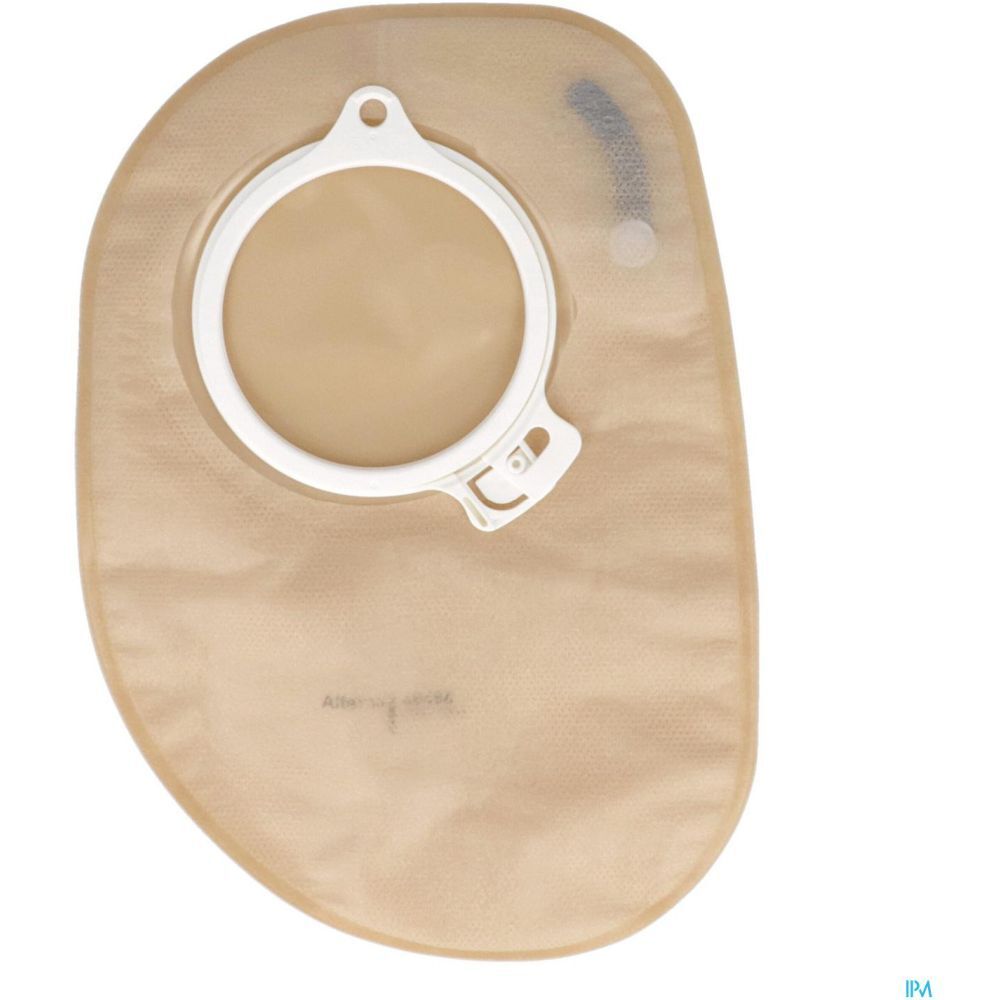 Poche pour ALTERNA PLUS SYSTÈME 2 PIÈCES FERMÉE. Beige, avec anneau blanc et fermeture.