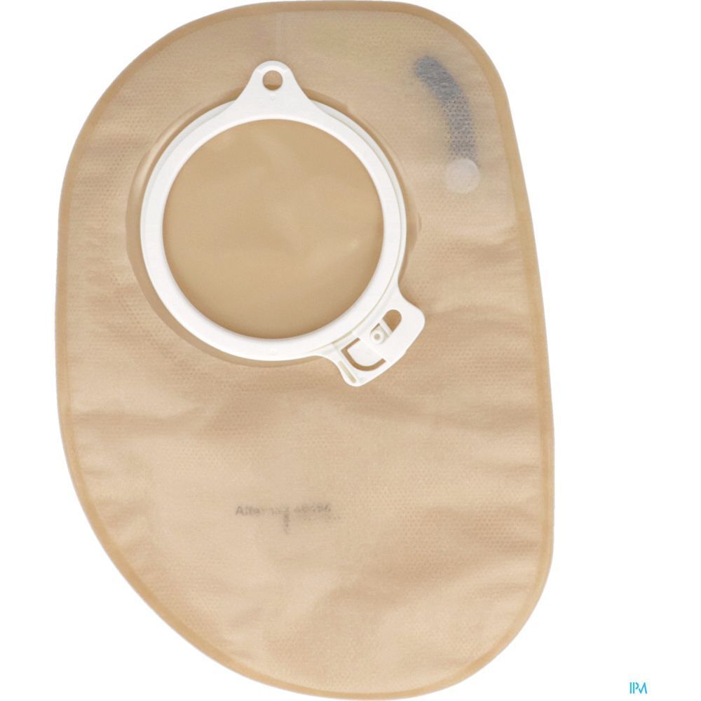 Poche pour ALTERNA PLUS SYSTÈME 2 PIÈCES FERMÉE. Beige, avec anneau blanc et fermeture.