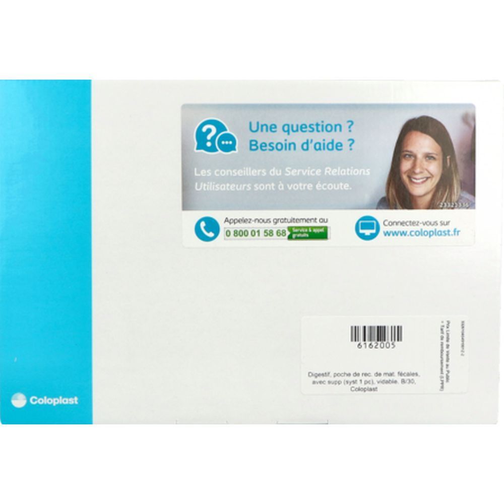 SENSURA mio Visio poche Ouverte Maxi - Poche vidable système 1 pièce, à découper 35-45 mm - 550 ml