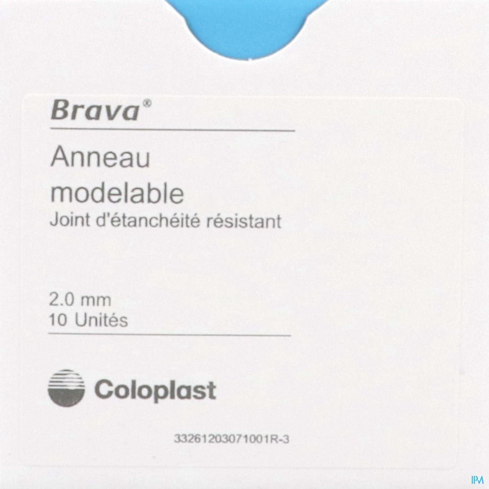 BRAVA ANNEAU MODELABLE - Anneau protecteur cutané, à usage unique. épaisseur 2 mm (ref. 12